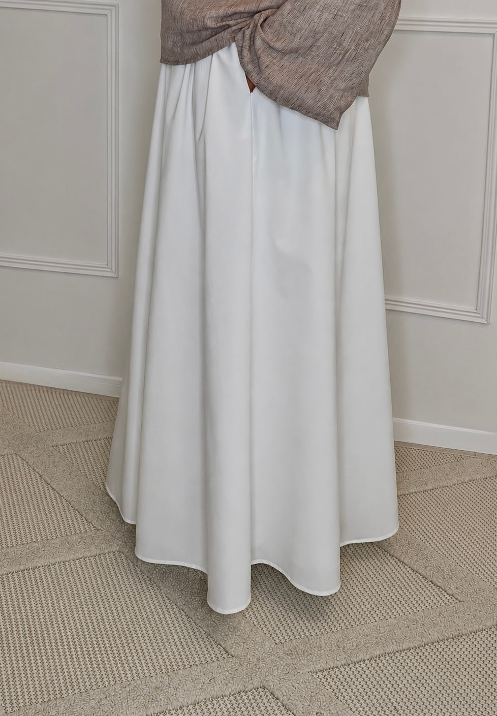 JUPE JASMEEN | BLANC