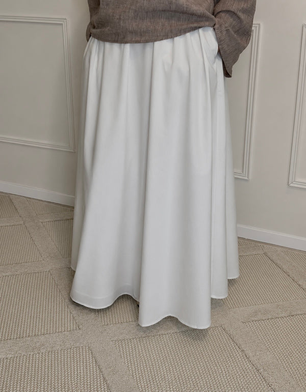JUPE JASMEEN | BLANC