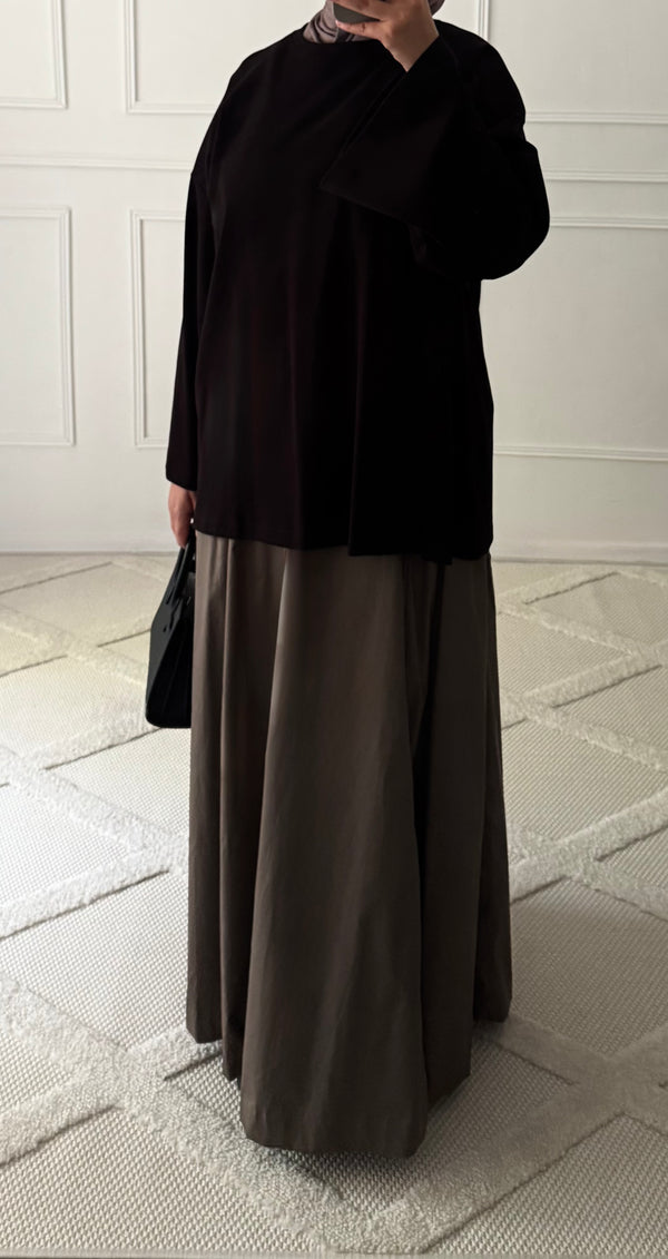 T-SHIRT OVERSIZE BASIC | NOIR