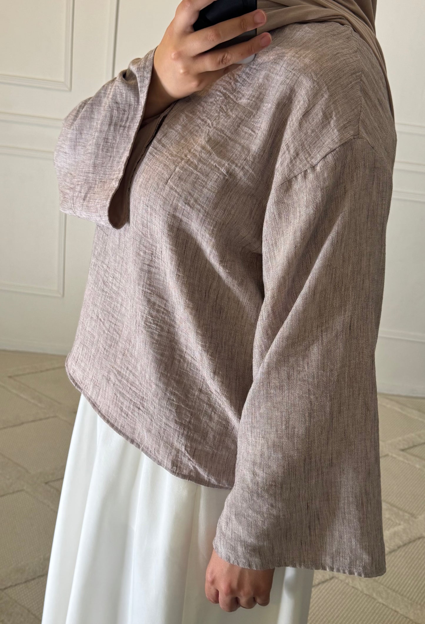 TOP  MAHIYA | ROSE POUDRÉ
