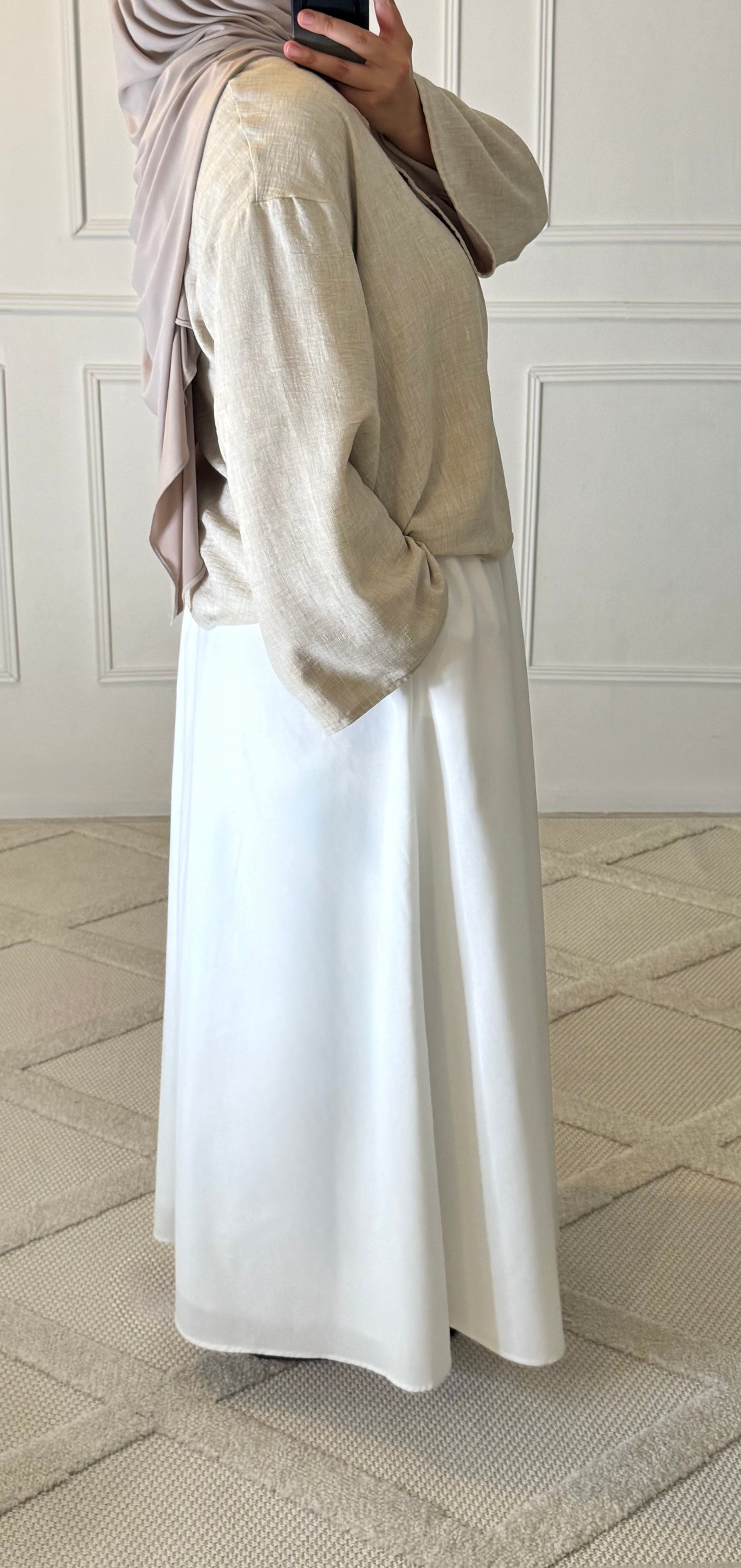 TOP  MAHIYA | BEIGE