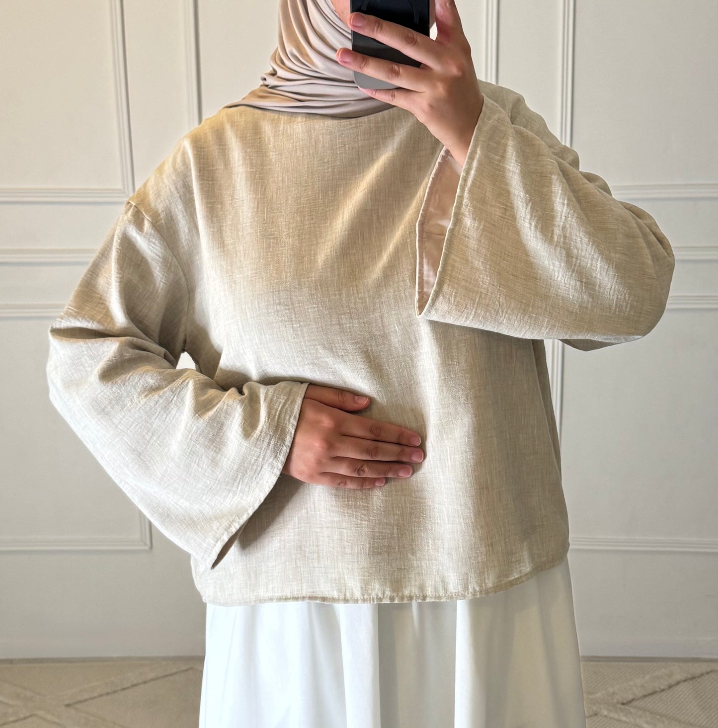 TOP  MAHIYA | BEIGE