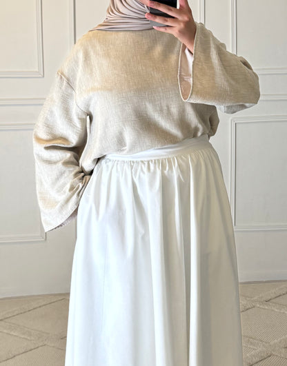 TOP  MAHIYA | BEIGE