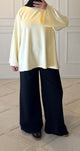 T-SHIRT OVERSIZE BASIC | JAUNE